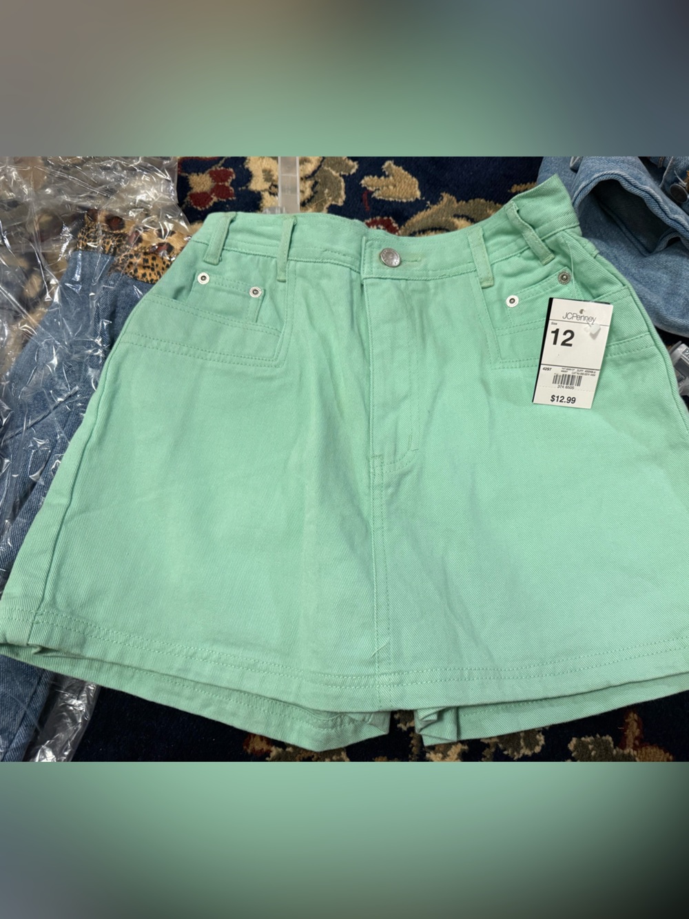 jcpenney Mint Green Girls' A-Line Skort